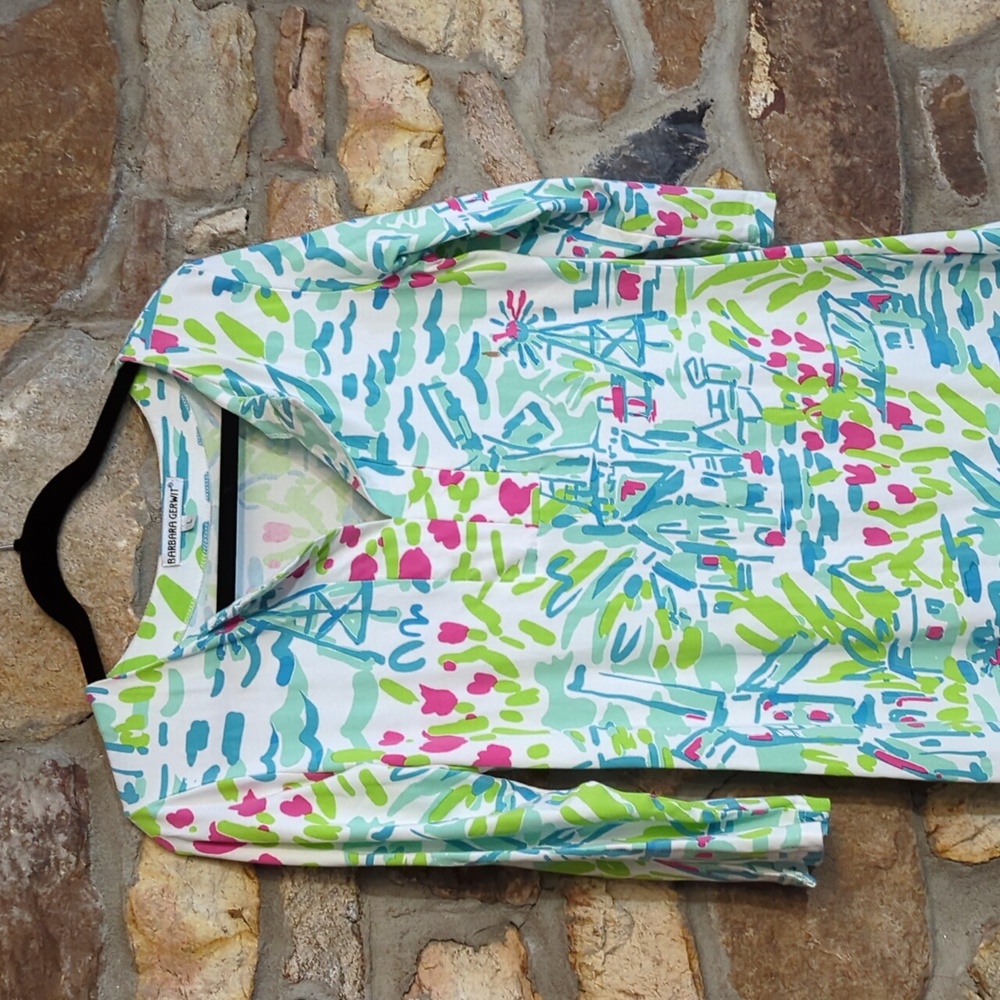 Barbara Gerwit Colorful Patterned Dress - Picture 2 of 12